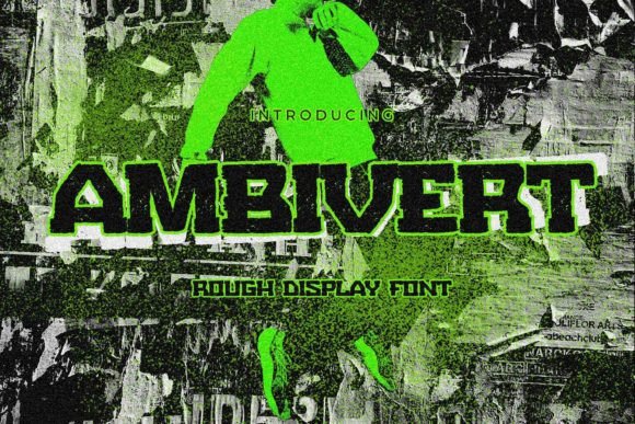 Ambivert: The Versatile Rough Slab Serif Font for Modern Creativity