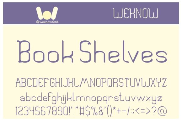 Book Shelves: A Versatile Slab Serif Font for Modern Design