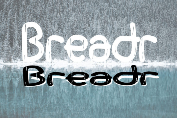 Breadr: A Slab Serif Typeface for Dynamic Design