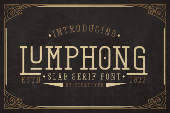 Enhancing Digital and Print Aesthetics with the Lumphong Font
