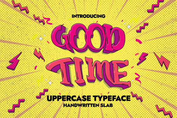 Good Times: A Quirky Slab Serif Font for Modern Workflows