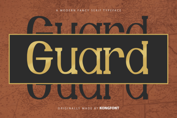 Guard: A Modern and Playful Slab Serif Font for Creative Projects