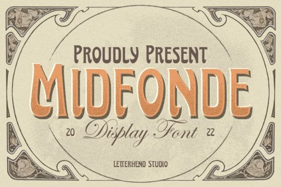 Midfonde: A Timeless Slab Serif Typeface for Modern Design