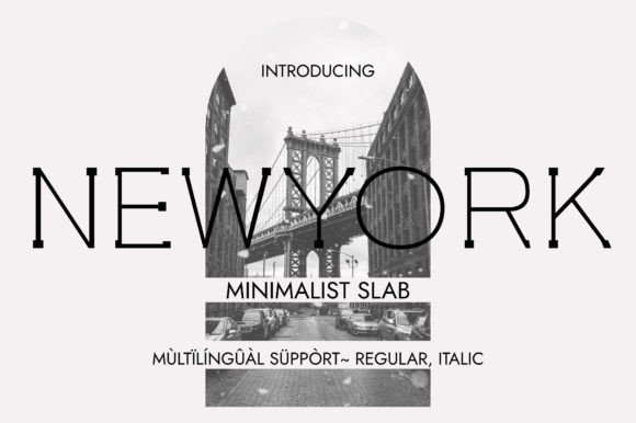 Newyork Typeface: A Modern Staple for Elegance and Creativity