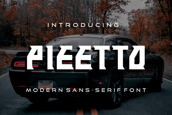 Pieetto: A Modern Slab Serif Font for Creative and Professional Use