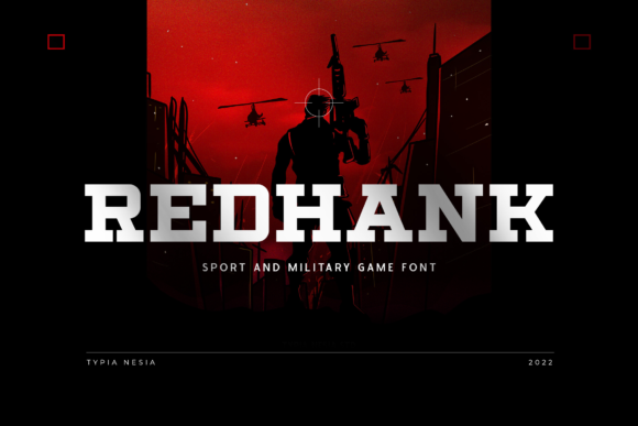 Redhank: A Bold, Modern Slab Serif Font for Impactful Design and Strategic Branding