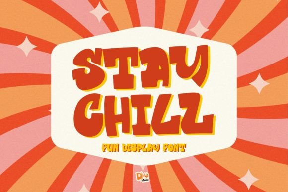 Stay Chill: A Unique Graffiti-Style Font for Creative Projects