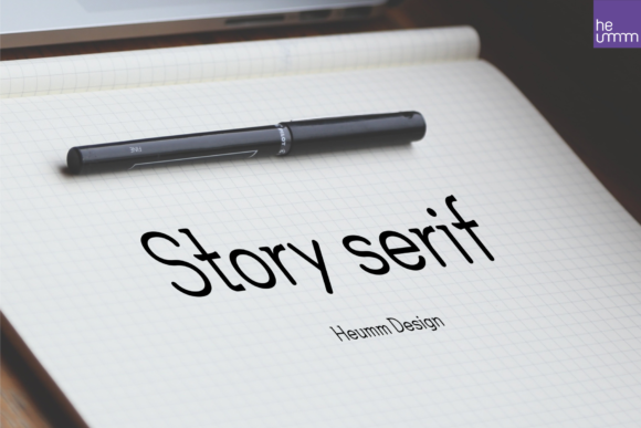 Story Serif: A Modern Slab Serif Font with a Unique Personality